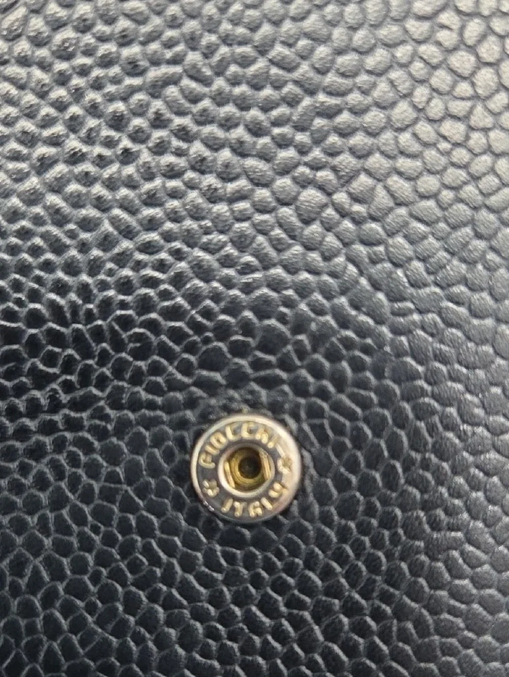 CHANEL aunthentic pebbled